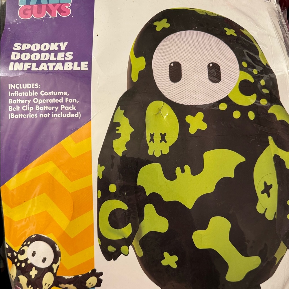Fall Guys inflatable costume